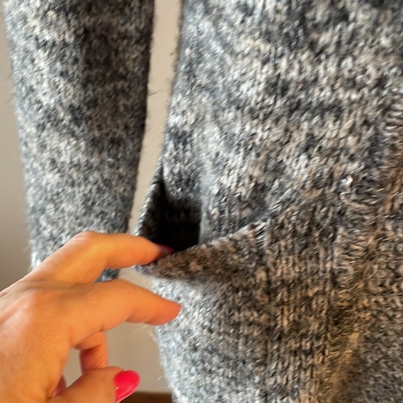 GAP relaxed fit women’s shawl collar cable knit cardigan double breasted look XS - Picture 4 of 16